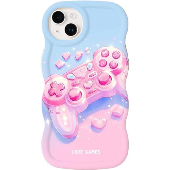 Iphone 15 15 Pro 15 Pro Max Kawaii Y2k Pastel Anime Gaming Girl iPhone Case - Picture 5 of 5